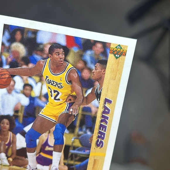 Magic Johnson 1991 Lakers Upper Deck #45 Trading Card - Picture 5 of 6